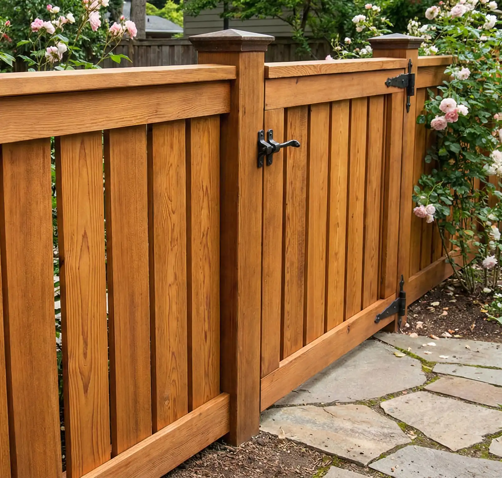 Professional fence installation